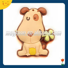 Customized 3d cute dog shape fridge magnet